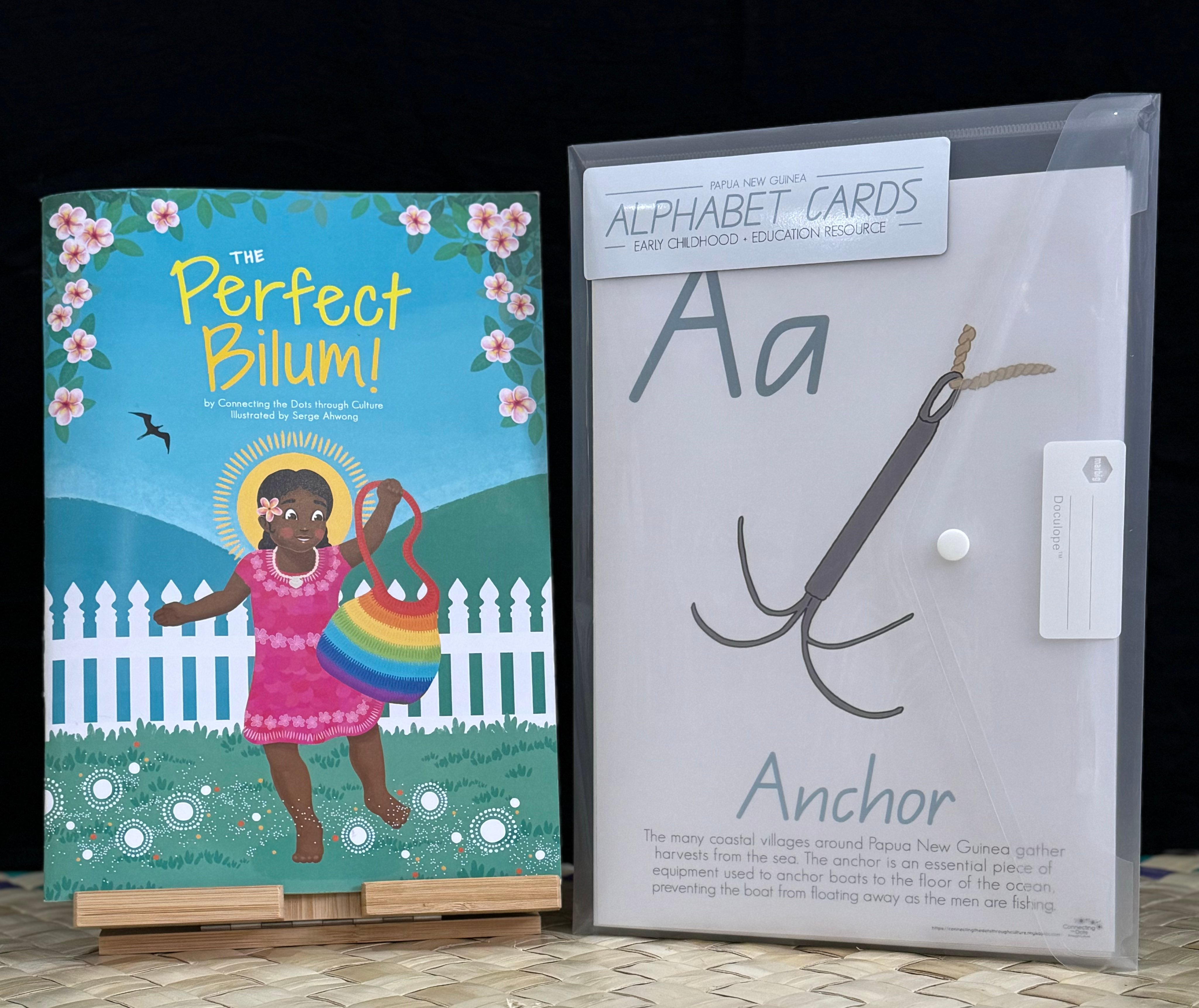 A4 PNG Alphabet Cards + The Perfect Bilum