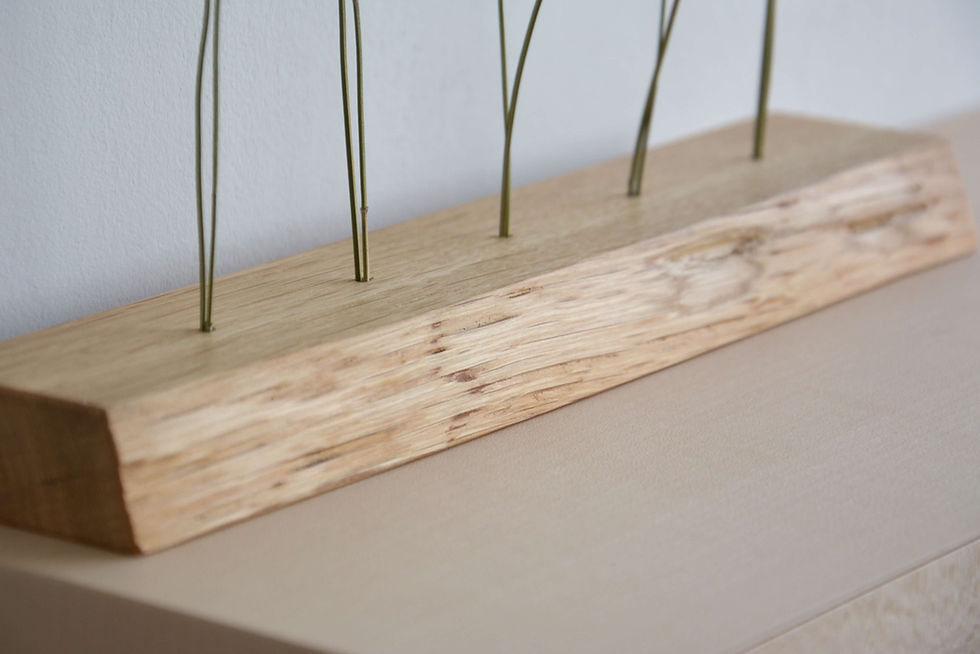 Thumbnail: live edge dried flower holder