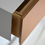 Thumbnail: floating bedside table with copper drawer
