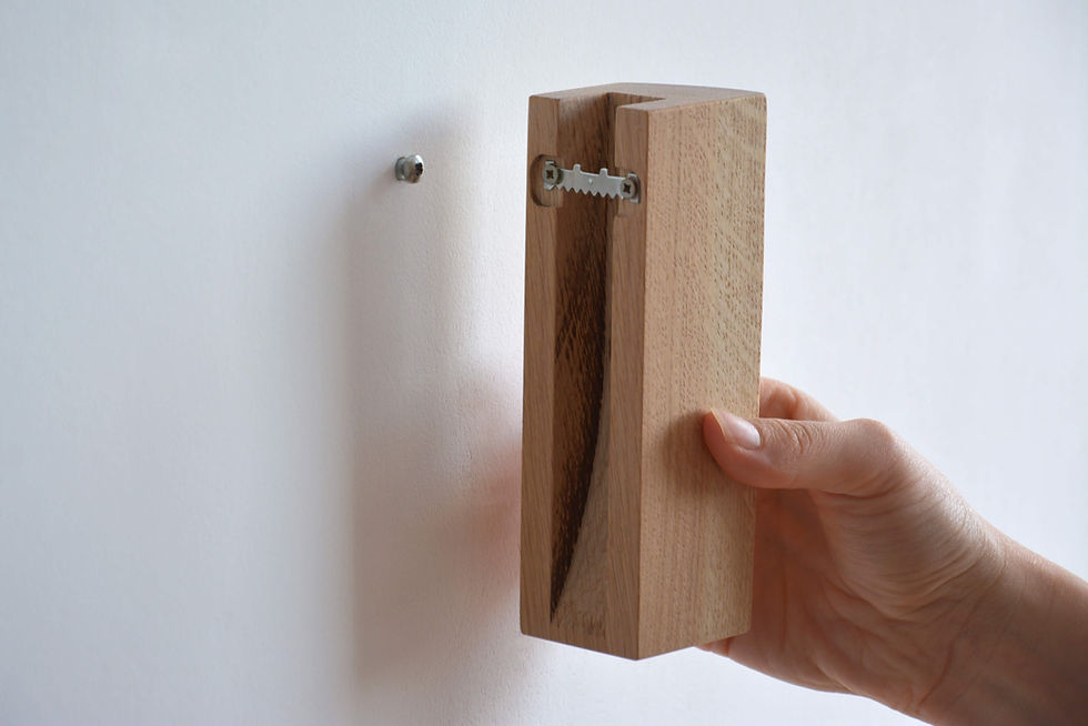Thumbnail: live edge wall vase