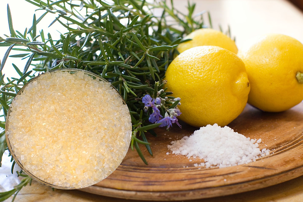Godz Lemon & Rosemary Bath Salts | Emerald Empress Co.