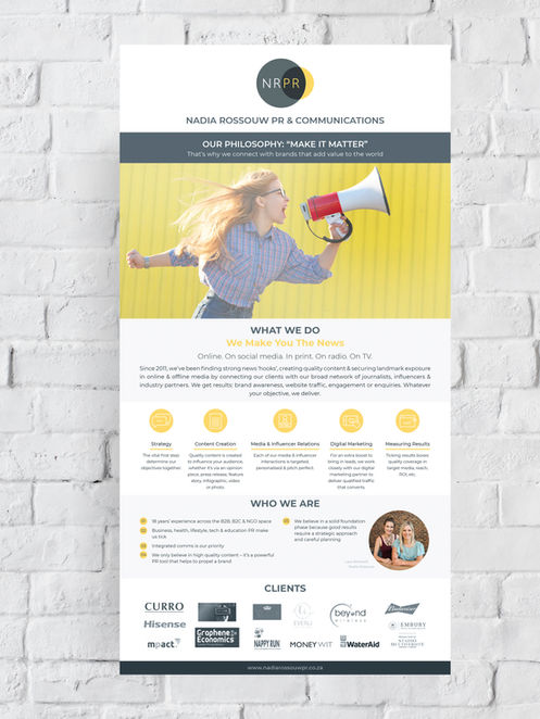 Electronic business services banner