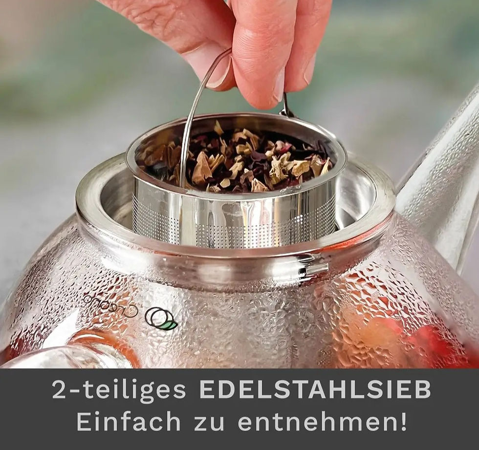 Miniaturbild: Creano Teekanne aus Glas 1,6l