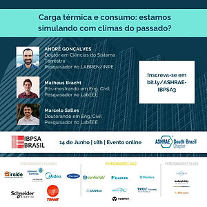 Carga térmica e consumo: Estamos simulando com climas do passado?