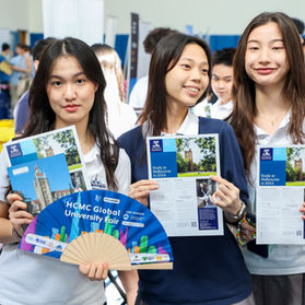 ISHCMC hosts Global University Fair HCMC with Representatives from 150 Universities Around the World