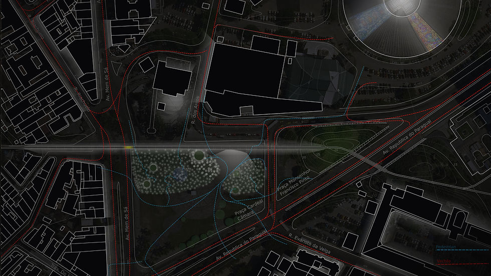 Rio de Janeiro_ Site Plan_ Night