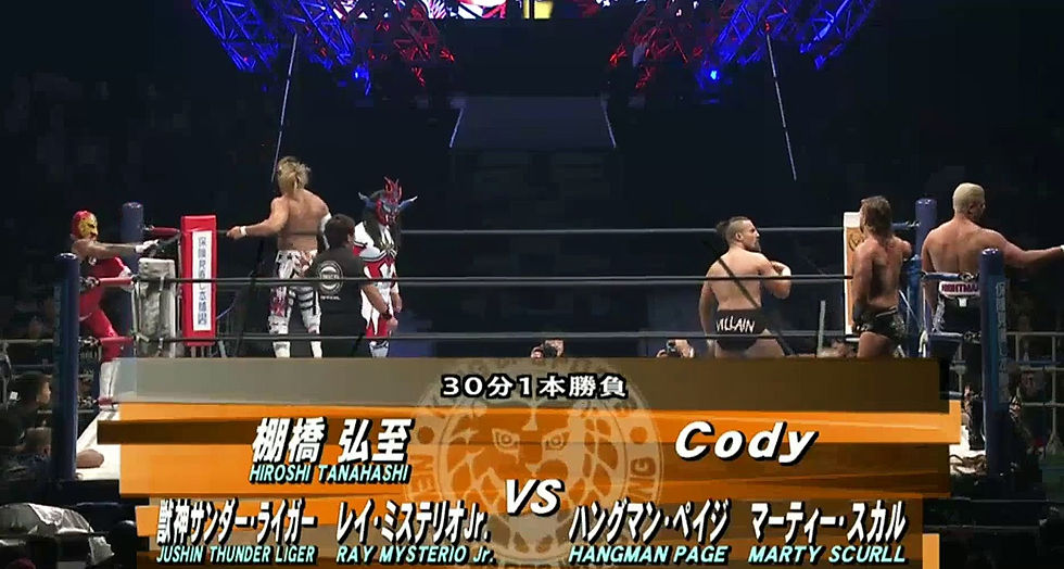 Legends vs Bullet Club Match