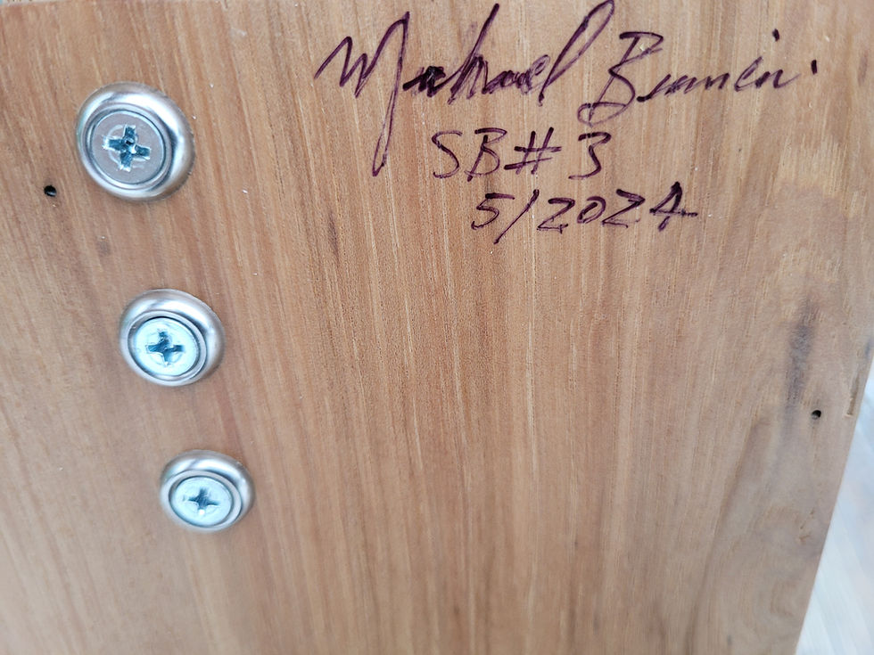 Thumbnail: 3 String Solid Body    - Sweetgum Slab