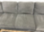 Thumbnail: Santana Fabric Sectional with Storage Ottoman (Delivery Available)