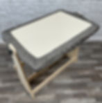 Punch needle kit Wooden floor stand, monks cloth, cover