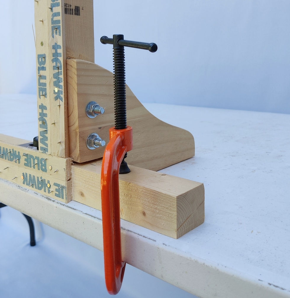 Thumbnail: Take-Apart Table-Top Rug Tufting Rug Making Frame Optional sizes