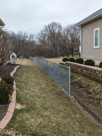 4' Galvanized Chain Link Fence