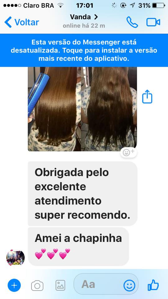 Miniatura: Chapinha Nano Titânio 450°F Multmarcas C/ Garantia de 06 Meses