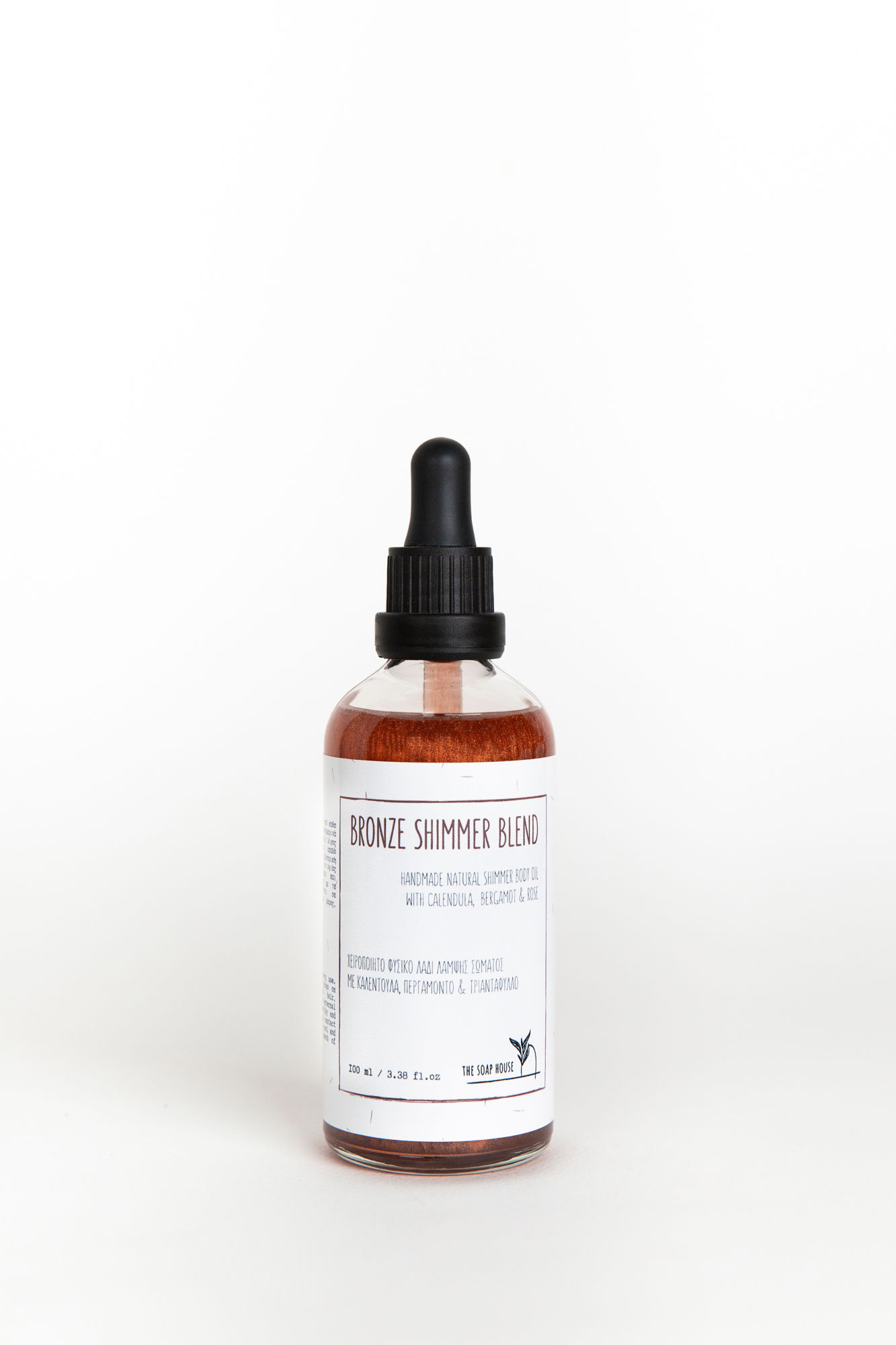 Φυσικό Ξηρό Λάδι Λάμψης "Bronze Shimmer Blend"