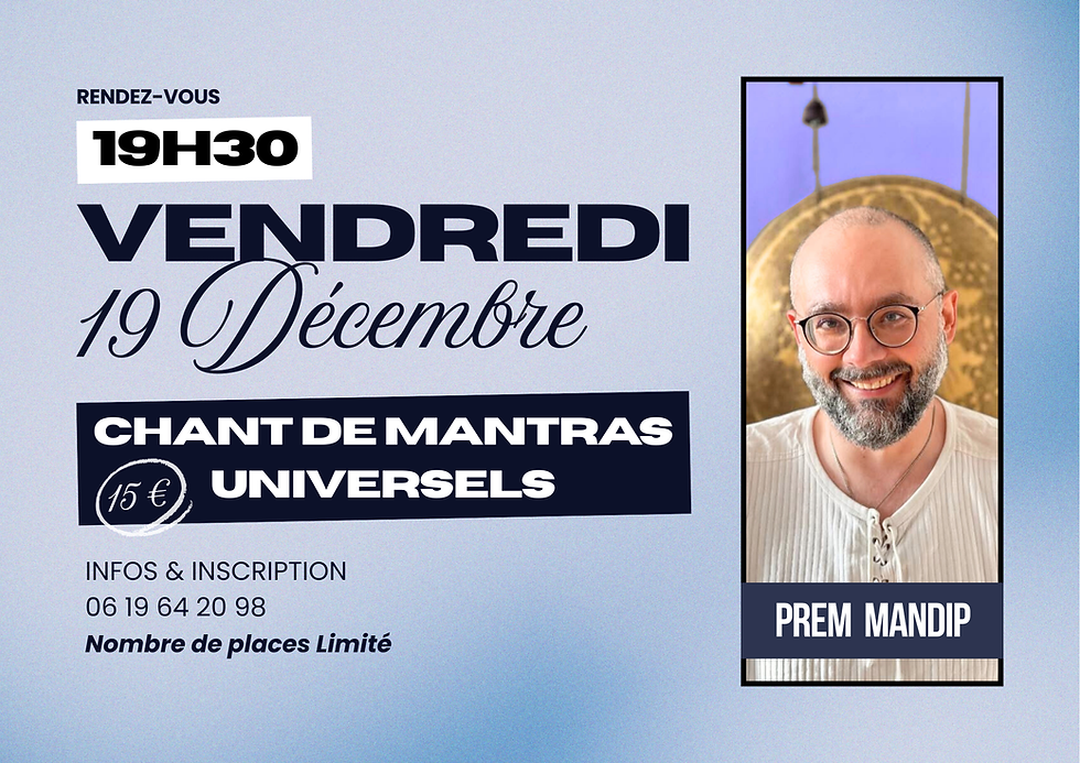 Soirée Mantras