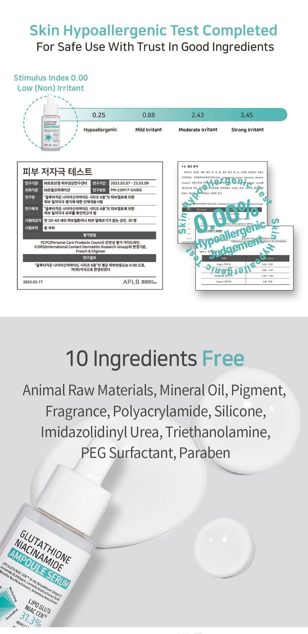 Miniatyrbild: APLB - Glutathione Niacinamide Ampoule Serum 40ml