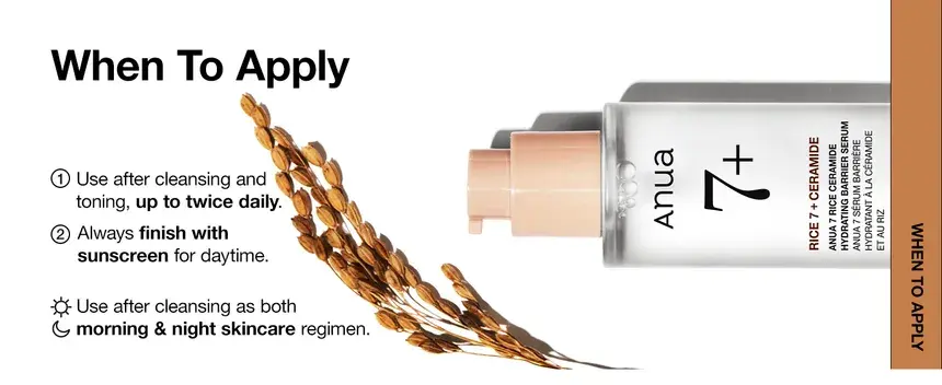 Miniatyrbild: Anua - 7 Rice Ceramide Hydrating Barrier Serum