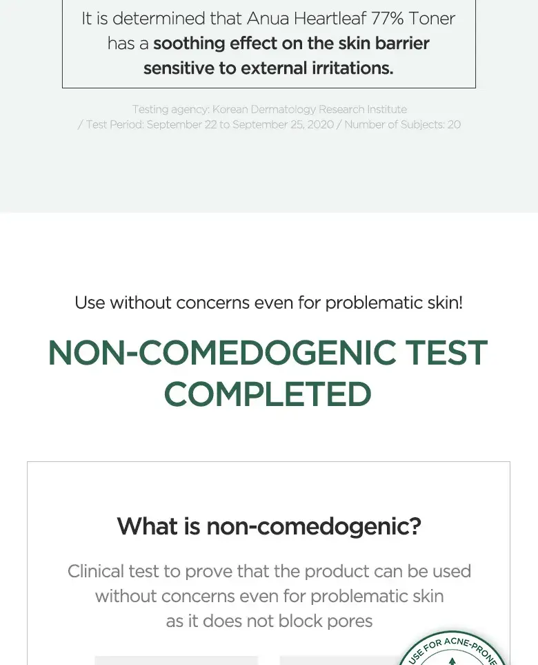 Miniatyrbild: Anua - Heartleaf 77% Soothing Toner