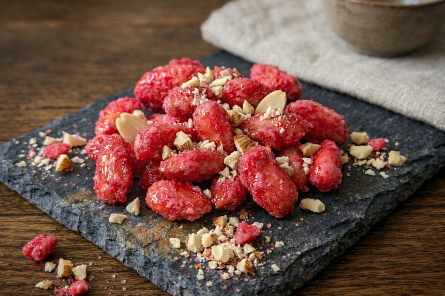 Pink pralines