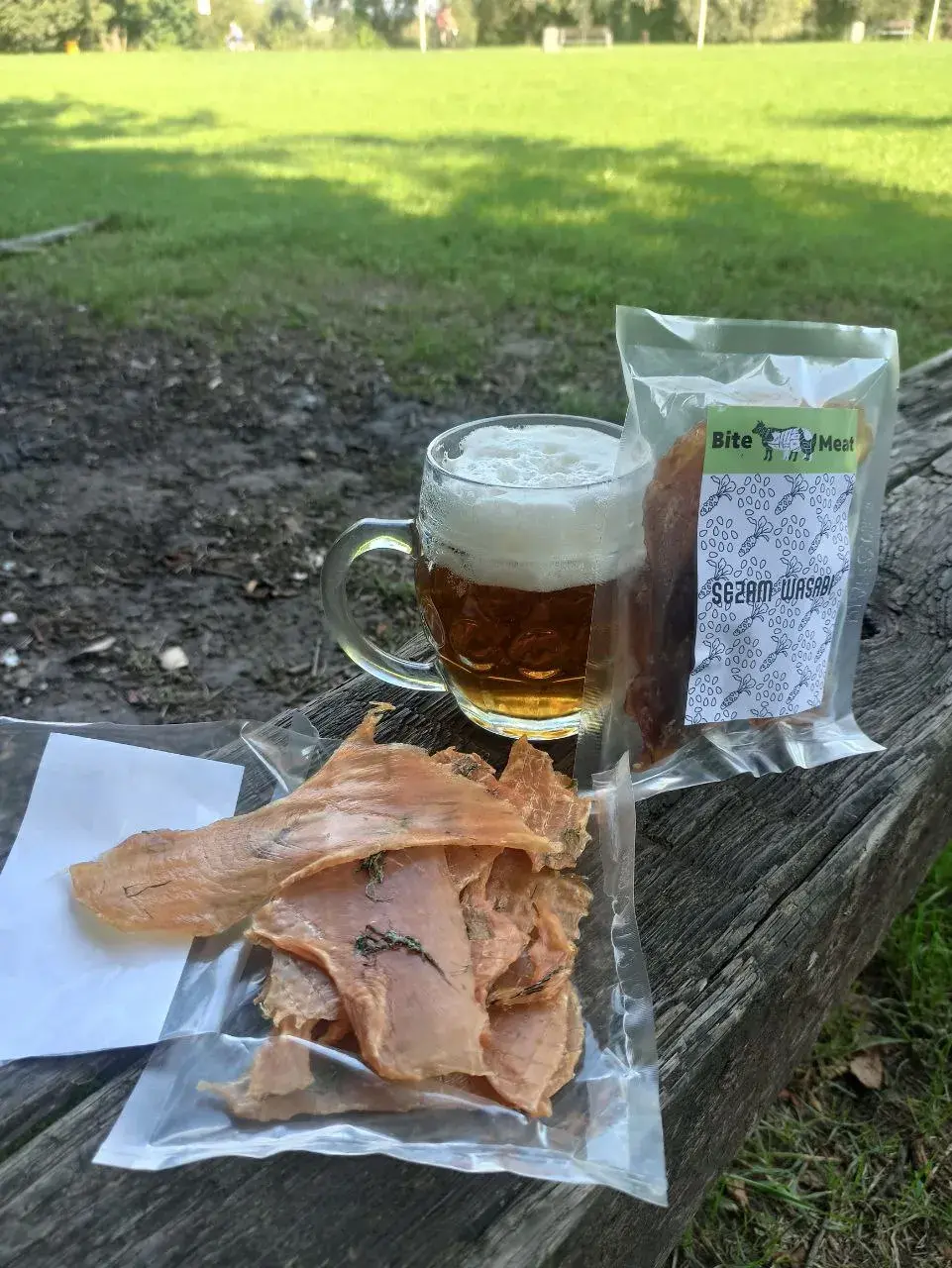 Miniatura: Jerky z kurczaka BBQ