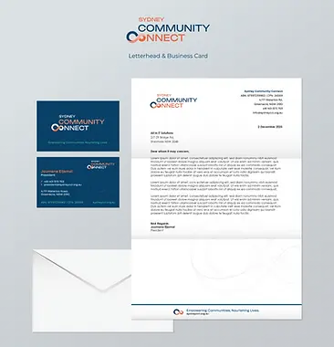 Letter head & Business card - Sydney CCI.webp