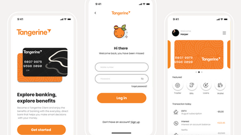 Case study - Tangerine App 