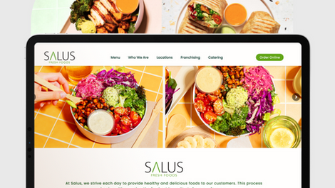 Salus Fresh Foods - Website Redesign