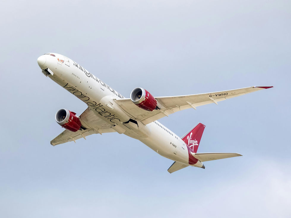 Virgin Atlantic. Could this airline fly between the two cities?