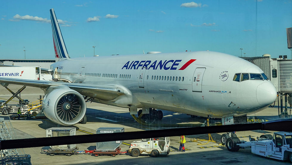 Air France. Could this airline fly between the two cities?