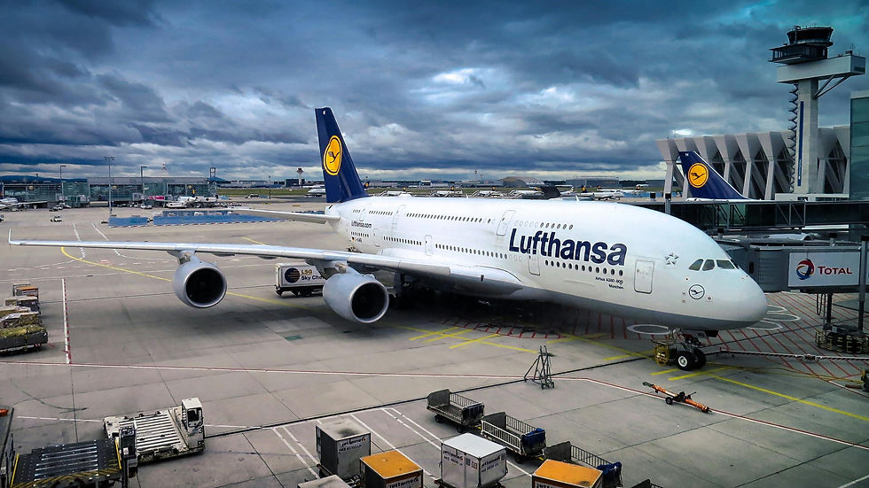 Lufthansa A380. Could this airline fly between the two cities?