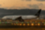 An ANA aircraft in Star Alliance livery