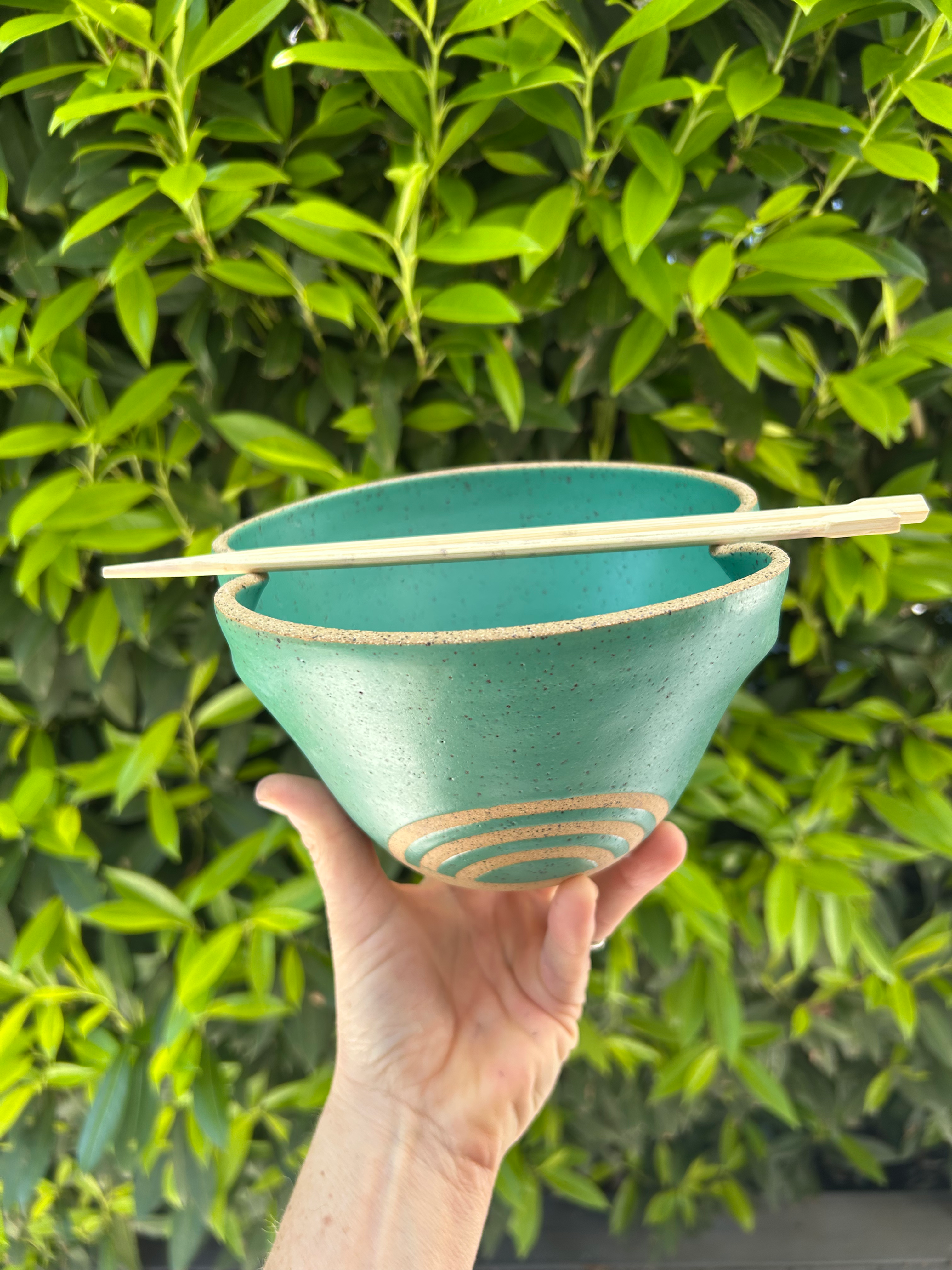 Ramen Bowl in Teal