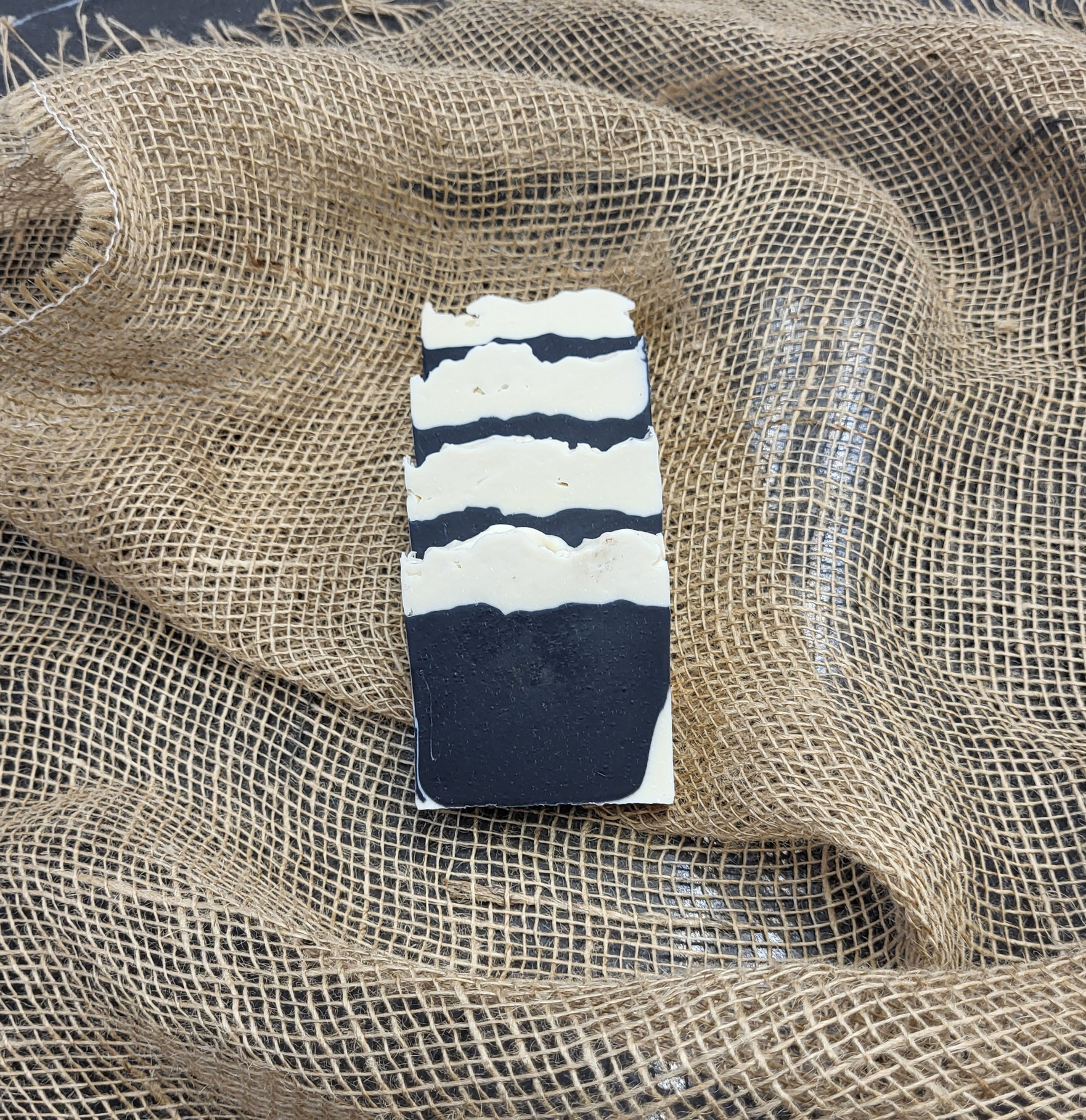 ~bee classy~  sandalwood, tea tree & charcoal soap