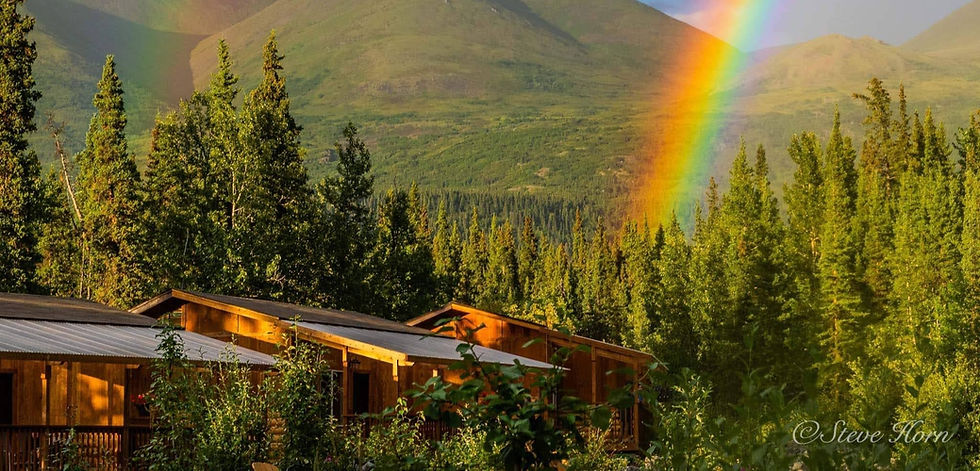 Creekside rainbows