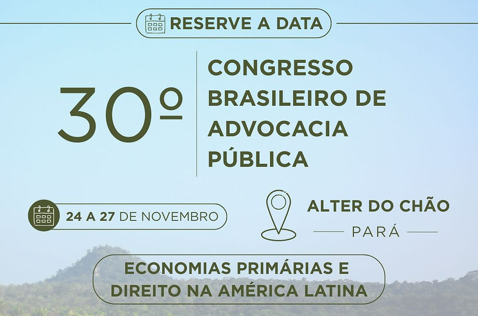 30º Congresso Brasileiro de Advocacia Pública