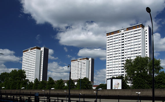 Stebbing_and_Norland_House_from_Westfield_shopping_area_in_London_Borough_of_Hammersmith_a
