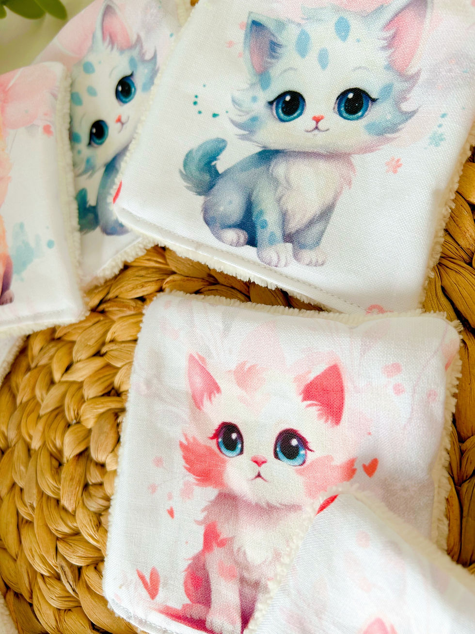 Miniature : Lingettes lavables Chats