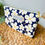 Miniature : Pochette fourre tout de sac Bleu / fleurs 