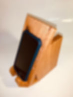 Solid Oak Mobile Phone stand