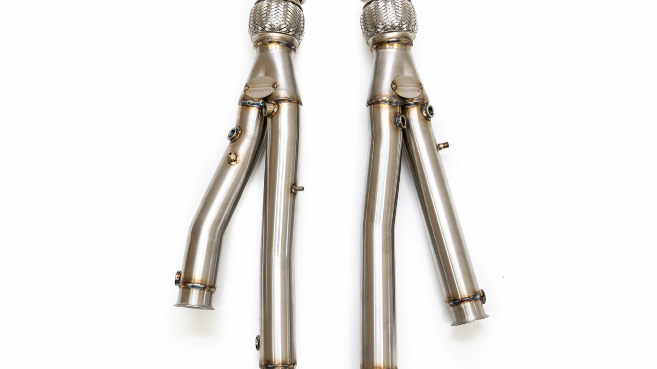 Lamborghini Aventador SVJ Cat Bypass Pipes
