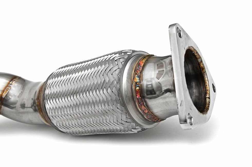 Thumbnail: Porsche 957 Turbo / Turbo S Primary Cat Bypass Pipes (2008-2010)