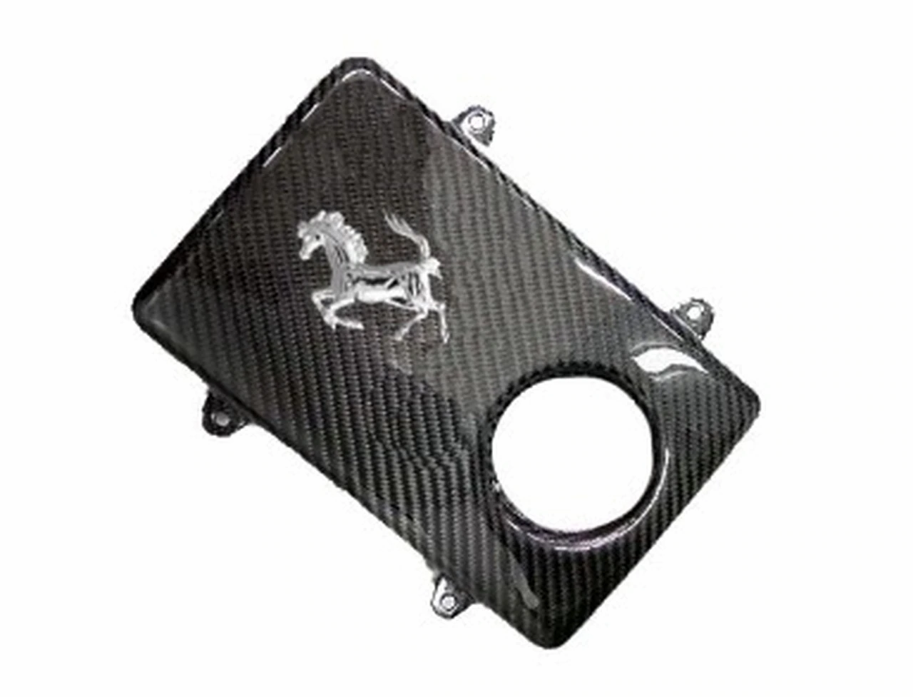 Coolant Tank Cover, Scuderia Style. F430S with Mounting Flanges on Coolant Tank