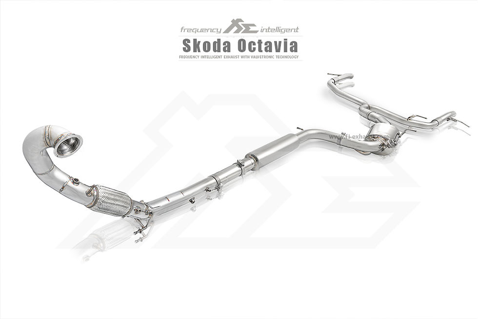 Thumbnail: FI Exhaust SKODA Octavia 2020+ Dual Tips