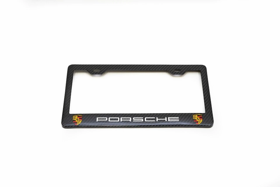 Thumbnail: Carbon Fiber License Plate Frames