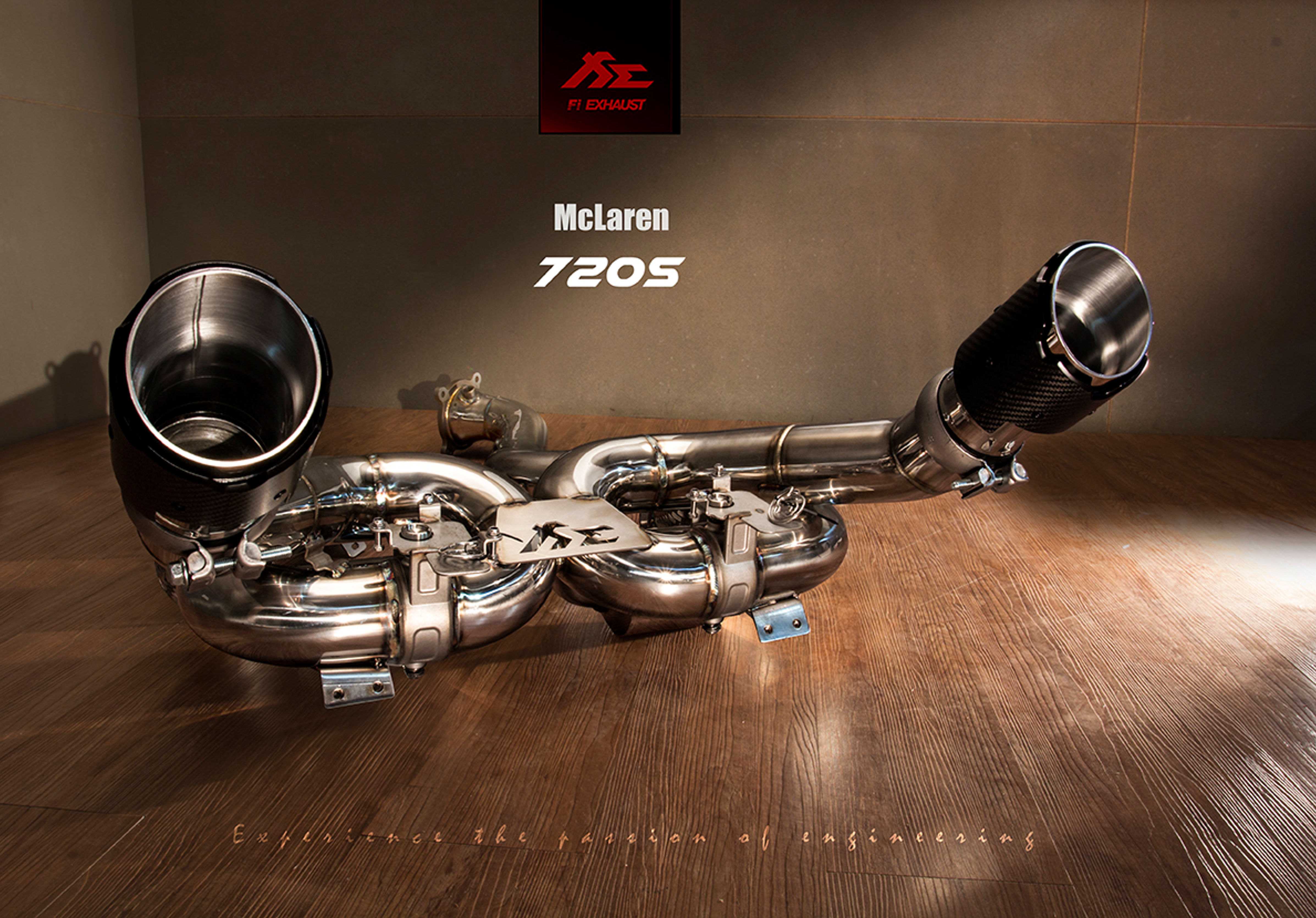FI Exhaust McLaren 720S 2017+ Dual Tips