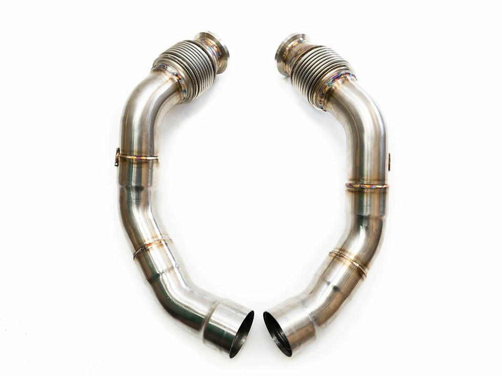 Thumbnail: BMW M5 F90 Secondary Cat Bypass Pipes