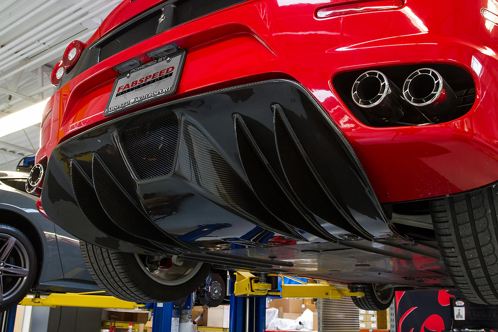 Thumbnail: Ferrari F430 Carbon Fiber Rear Diffuser