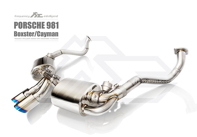 Thumbnail: FI Exhaust Porsche 981 Boxster/Cayman 2014+ Dual Tips 100mm