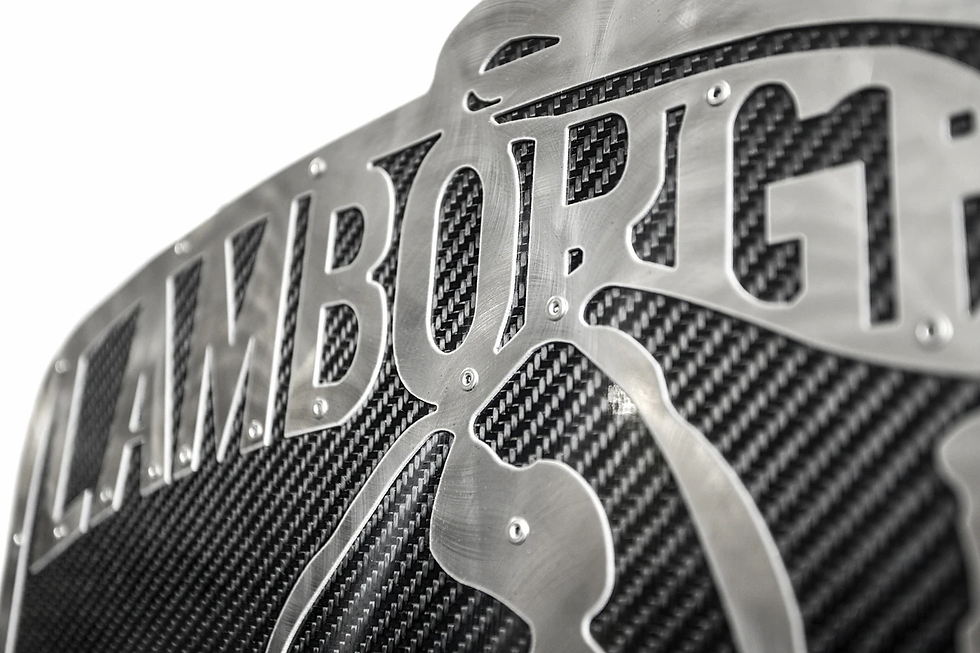 Thumbnail: Carbon Fiber Wall Art - Lamborghini