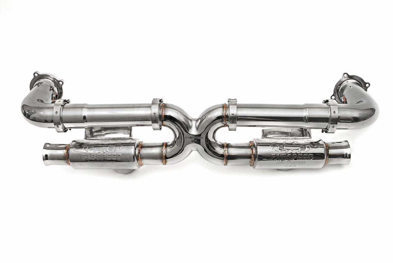 Porsche 993 Turbo Modular Cat Bypass X-Pipe Competition ONLY